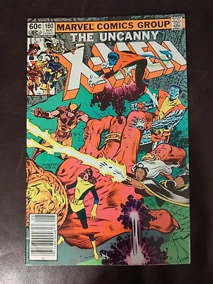 Buy Uncanny X-men #160 - Nm Owp - 1st Adult Illyana Magik - Newsstand Edition - 1982 • 31.06£