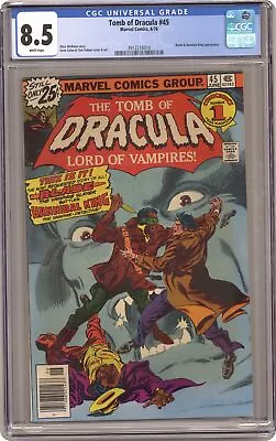 Buy Tomb Of Dracula #45 CGC 8.5 1976 3912210010 • 108.73£