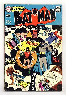 Buy Batman #213 VG- 3.5 1969 • 20.97£