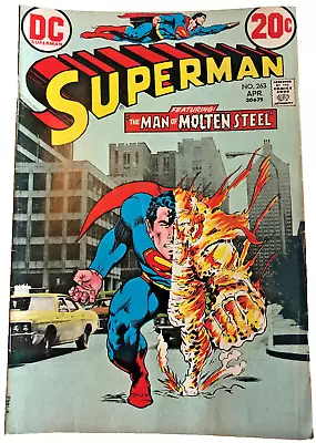 Buy DC Comic #263 Superman April 1973 Vintage Original • 4.66£