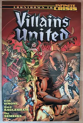Buy Countdown To Infinite Crisis Villains United TPB Paperback Graphic Novel • 7.99£