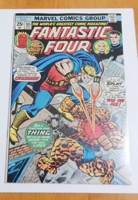 Buy Fantastic Four #165 Marvel Comics 1975 VF+ 8.5 Death Of Crusader, George Perez-a • 15.53£