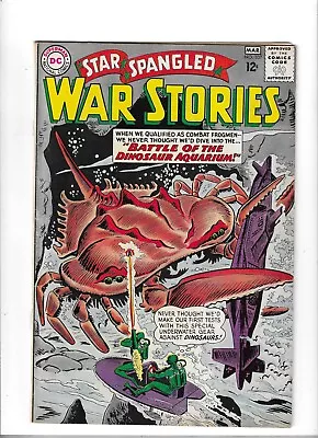 Buy Star Spangled War Stories # 107 Very Good Plus [1963] Dinosaur Cover • 14.95£