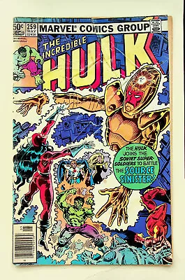 Buy Incredible Hulk #259 (May 1981, Marvel) - Good- • 1.93£