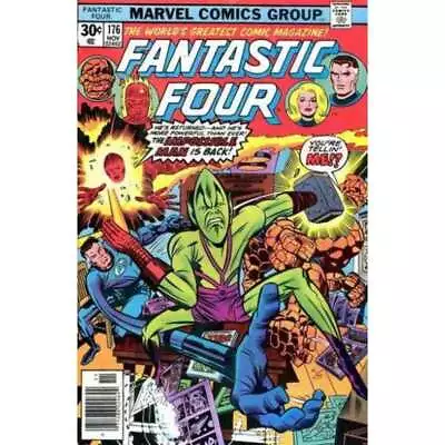 Buy Fantastic Four #176  - 1961 Series Marvel Comics Fine Full Description Below [v! • 8.77£