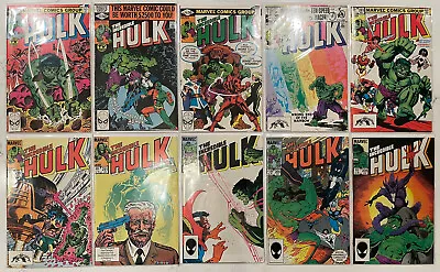 Buy 10 Vintage Incredible Hulk Lot 245,251,258,267, 283,290-291,299-300,308 MCU 🔑 • 58.24£