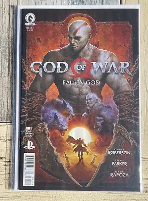 Buy God Of War - Fallen God - Issue 1 - 2021  Bagged & Boarded  Dark Horse 1st Print • 38.79£