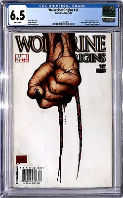 Buy 2007-08 Marvel Comics Wolverine: Origins 1st Appearance Daken CGC 6.5 #10 • 77.65£