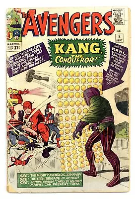 Buy Avengers #8 FR 1.0 1964 1st App. Kang The Conqueror • 139.79£