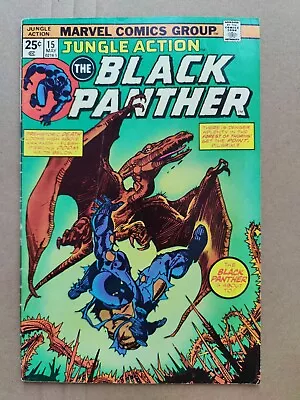 Buy Jungle Action #15 Marvel Comics 1975 Featuring Black Panther Midgrade VG/FN • 5.44£