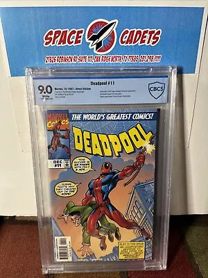 Buy Deadpool #11 Amazing Fantasy #15 Homage 1997 CBCS 9.0 Graded Comic Book • 155.32£