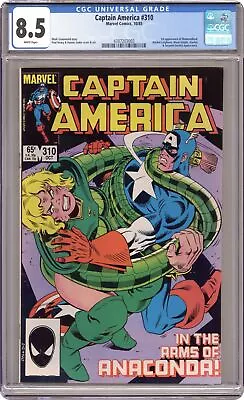 Buy Captain America #310 CGC 8.5 1985 4387203003 • 32.68£