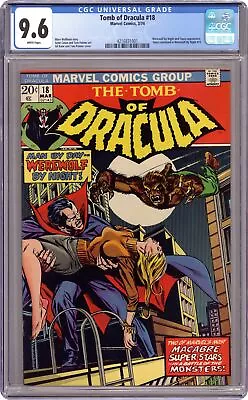 Buy Tomb Of Dracula #18 CGC 9.6 1974 4216831001 • 683.42£