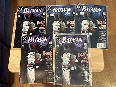Buy (5) BATMAN #429 1988 DC Comics - Newsstand - Death In The Family 4 • 8.54£