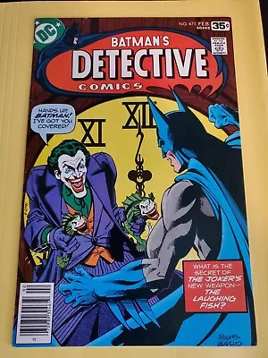 Buy Detective Comics #475 - 1st Appearance Of Laughing Fish - DC Comics 1978 • 73.78£