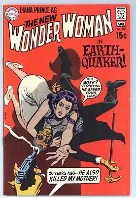 Buy Wonder Woman 187 (VF) Sekowsky! 1st LU SHAN! Dr Cypher! I-CHING! 1970 DC Y853 • 26.09£
