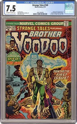 Buy Strange Tales #169 CGC 7.5 1973 4341795008 Origin & First Brother Voodoo Story • 217.45£