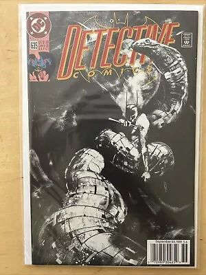 Buy Detective Comics #635, DC Comics, September 1991, NM, Newsstand Edition • 4.95£