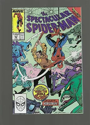 Buy Spectacular Spider-Man #147 (Marvel,1989) VF/NM 9.0 New Hobgoblin (Macendale)  • 15.53£