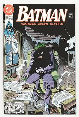 Buy Batman #450 - 1st Curtis Base (Joker II) - NORM BREYFOGLE Cover Art VF/NM 9.0 • 3.09£