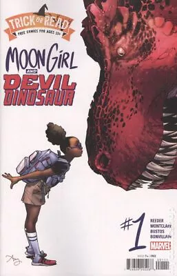 Buy Moon Girl And Devil Dinosaur Halloween Trick Or Read #1 VF 2022 Stock Image • 2.10£