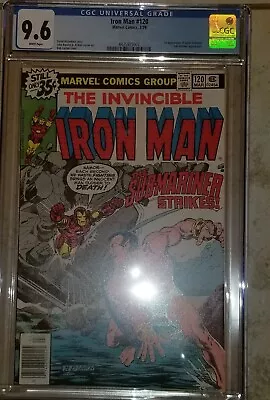 Buy Iron Man #120, CGC 9.6 • 155.32£