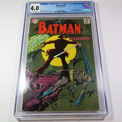 Buy CGC 4.0 Batman #189 2/67 1967 - DC Comics 1st Silver Age Scarecrow #45892J • 306.72£