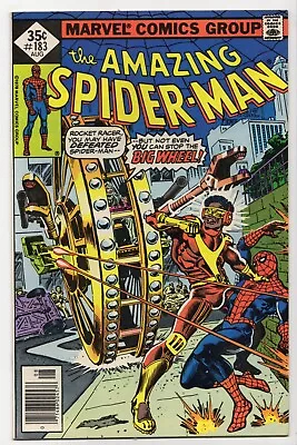Buy Amazing Spider-Man #183 Rocket Racer Appearance! Ross Andru Cover Art! • 10.09£