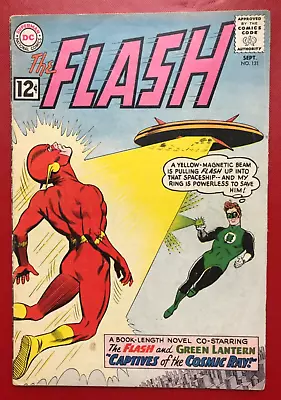 Buy Flash 131, 1962, DC Comics, 1st Green Lantern Crossover, FN+, Cents Copy • 30£