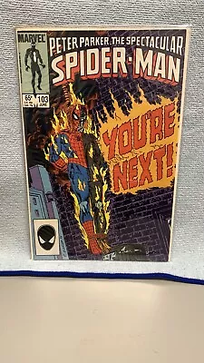 Buy Peter Parker Spectacular Spider-Man #103 Marvel Comics 1985 Bag/Boarded • 3.84£