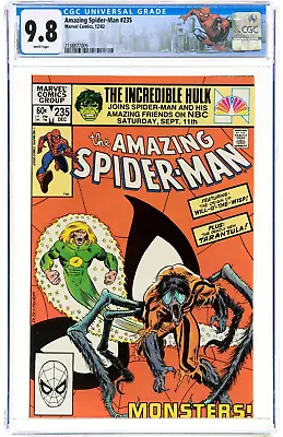 Buy Amazing Spider-Man #235 Marvel Comics 1982 CGC 9.8 Origin Of Will O' The Wisp 🔥 • 169.30£