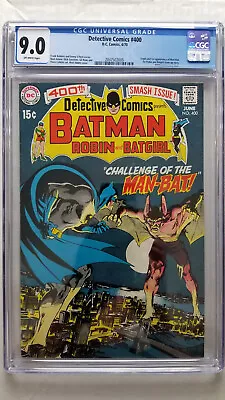 Buy Detective Comics #400 CGC 9.0 VF/NM      Origin 1st Appearance Man-Bat • 931.93£