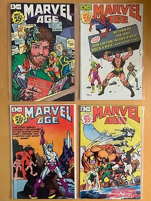 Buy MARVEL AGE, 1983 Marvel Comics Preview Series #s 1 - 4. Star Wars, Crystar +++ • 16.99£
