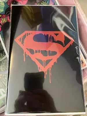 Buy Superman 75 Black Foil Sccc Exclusive Variant Limited Too 1200 Death Of Superman • 40£