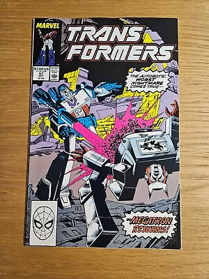 Buy Transformers #57 Low Print Newsstand 1st Overkill, Slugfest Marvel Comic 1989 NM • 12.99£