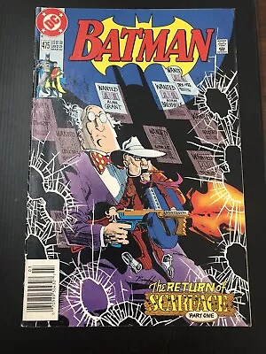 Buy BATMAN 475 **FIRST APPEARANCE OF RENEE MONTOYA** Newsstand Edition  Key 1992 • 15.52£