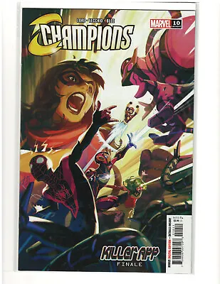 Buy Champions (Volume 3) #10 Spiderman Ironheart Wasp Ms Marvel Nova Outlawed 9.6 • 6.51£