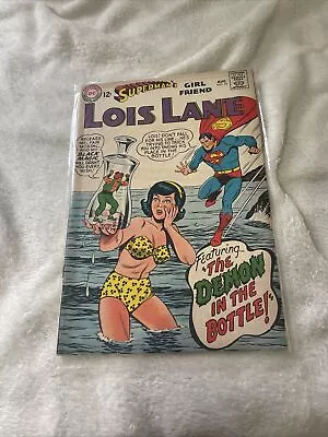 Buy Superman's Girl Friend, Lois Lane #76 ~ DC 1967 ~ The Demon In The Bottle! G/VG • 6.21£