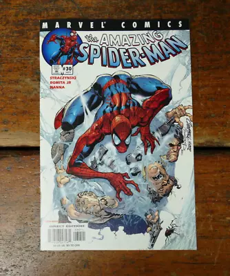 Buy Amazing Spider-Man #30 #471 - High Grade (2001) 1st App Ezekiel VF/NM • 23.26£