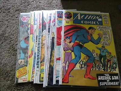 Buy ACTION COMICS #410-419 Org Owner High Grade Run  • 291.23£