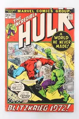 Buy Incredible Hulk #155 - MARVEL • 1.74£