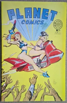 Buy Planet Comics #1 Dave Stevens Good Girl Cover From 1988. Blackthorne Publishing • 76£