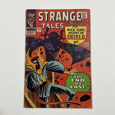 Buy Strange Tales 146 Very Good+ Vg+ 4.5 First A.I.M. Marvel 1966 • 19.41£