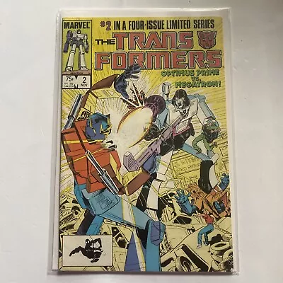 Buy Transformers #2 Power Play Marvel Comics 1984 VF Michael Golden Cover Art RARE! • 24.50£
