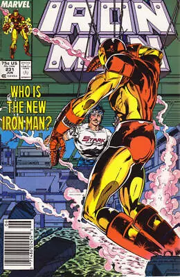 Buy Iron Man (1st Series) #231 (Newsstand) FN; Marvel | Armor Wars - We Combine Ship • 2.92£