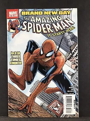 Buy Amazing Spider-Man 546 Marvel Comics 2008 1st Appearance Of Mr Negative NM • 7.76£
