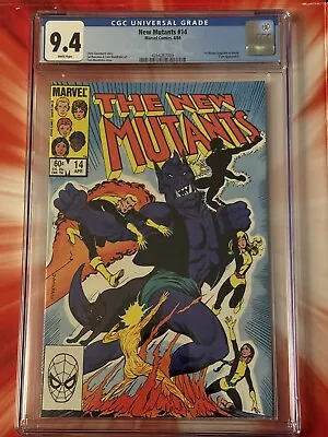 Buy New Mutants #14 Marvel  1984  1st Illyana Rasputin As Magik  CGC 9.4 NM • 42.71£