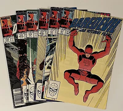 Buy DAREDEVIL 271 272 273 274 275 276 277 278 279 VF+ Lot (1989 Marvel Comics) • 18.64£