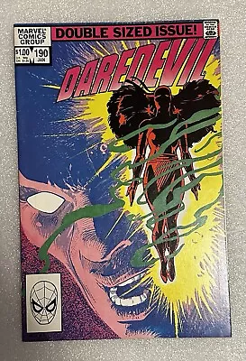 Buy Daredevil #190 NM Return Of Elektra Marvel Comic 1983 Frank Miller • 7.78£