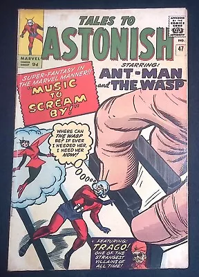 Buy Tales To Astonish #47 Silver Age Marvel Comics VG • 99.99£
